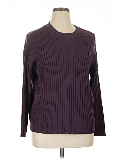 Pre-owned Jessica Simpson Pullover Sweater In Purple