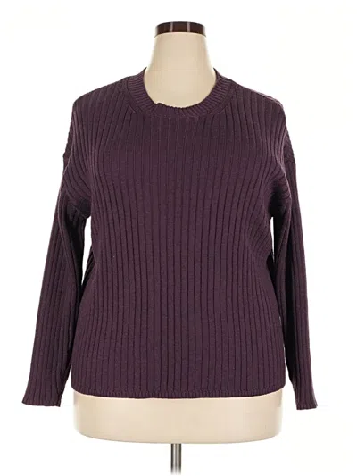 Pre-owned Jessica Simpson Pullover Sweater In Purple