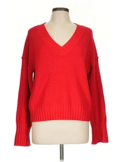 Pre-owned Jessica Simpson Pullover Sweater In Red