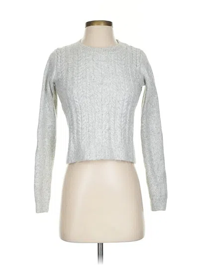Pre-owned Jessica Simpson Pullover Sweater In Silver