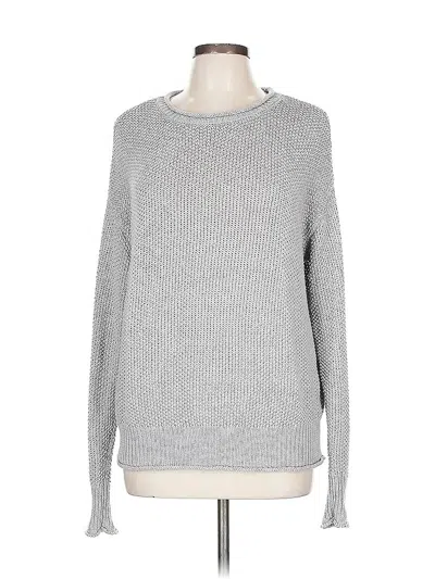 Pre-owned Jessica Simpson Pullover Sweater In Silver