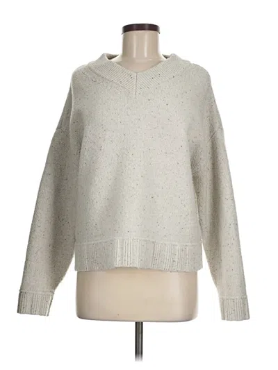 Pre-owned Jessica Simpson Pullover Sweater In Silver