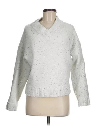 Pre-owned Jessica Simpson Pullover Sweater In Silver
