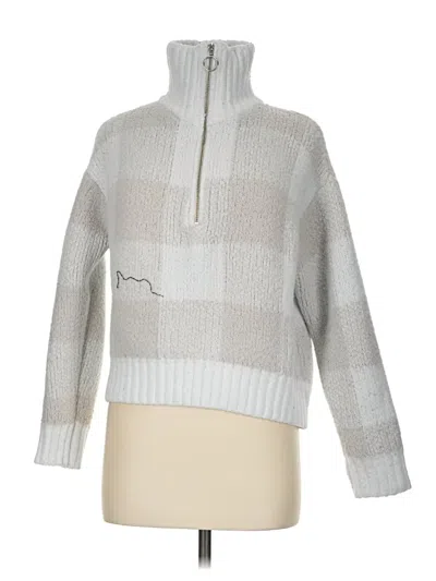 Pre-owned Jessica Simpson Pullover Sweater In Silver