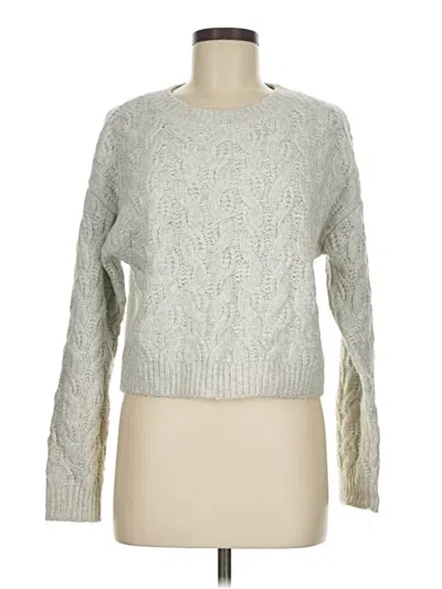 Pre-owned Jessica Simpson Pullover Sweater In Silver