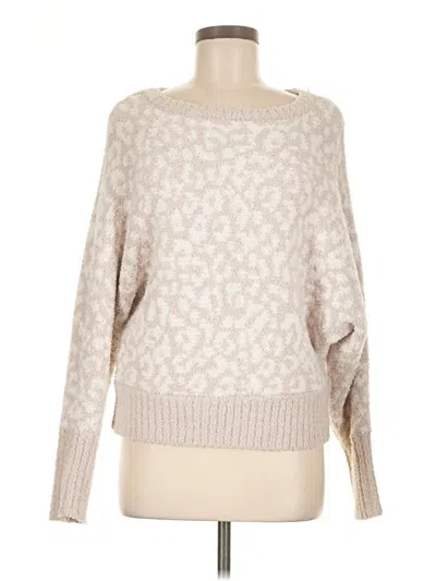 Pre-owned Jessica Simpson Pullover Sweater In Tan