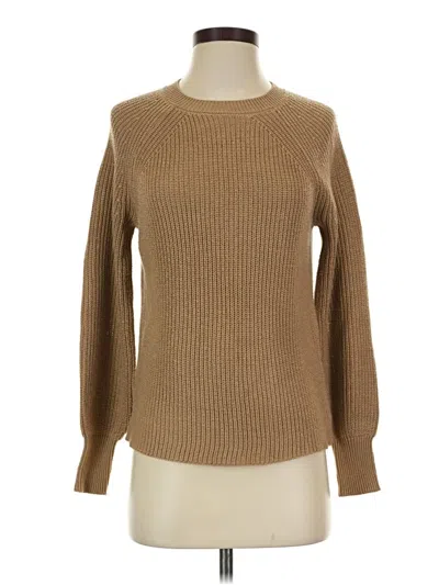 Pre-owned Jessica Simpson Pullover Sweater In Tan