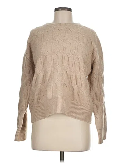Pre-owned Jessica Simpson Pullover Sweater In Tan