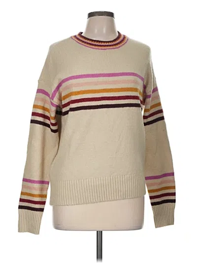 Pre-owned Jessica Simpson Pullover Sweater In Tan