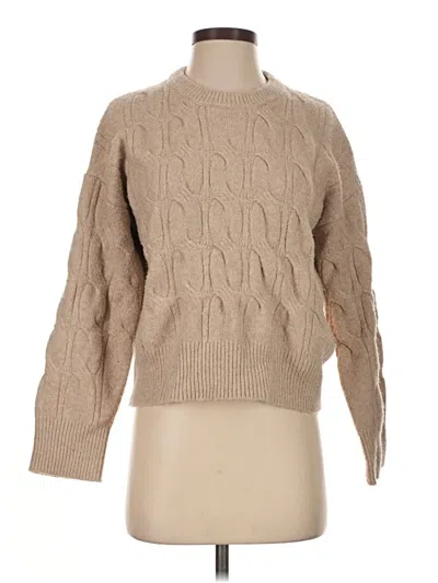 Pre-owned Jessica Simpson Pullover Sweater In Tan