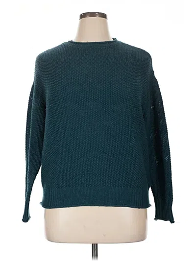 Pre-owned Jessica Simpson Pullover Sweater In Teal