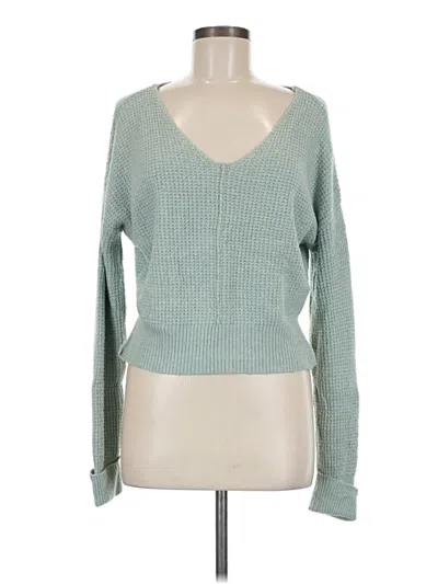 Pre-owned Jessica Simpson Pullover Sweater In Teal