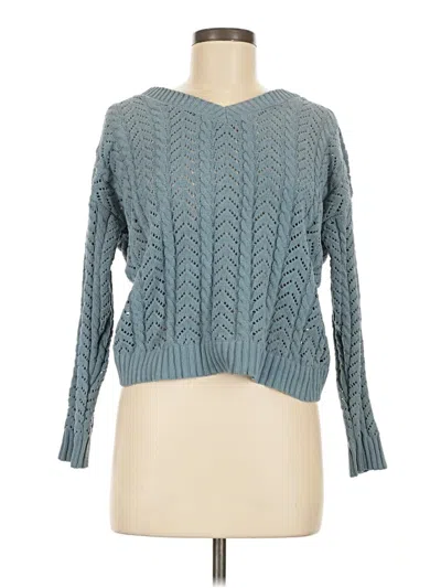 Pre-owned Jessica Simpson Pullover Sweater In Teal