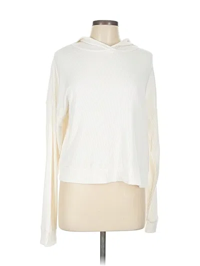 Pre-owned Jessica Simpson Pullover Sweater In White