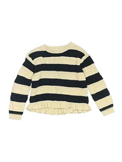 Pre-owned Jessica Simpson Kids' Pullover Sweater In Yellow