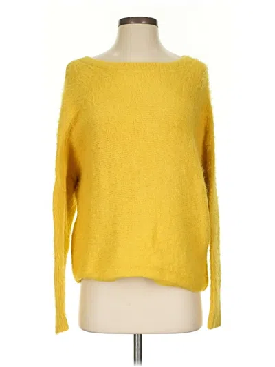 Pre-owned Jessica Simpson Pullover Sweater In Yellow