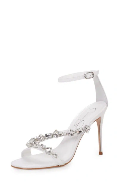 Jessica Simpson Raela Ankle Strap Sandal In White