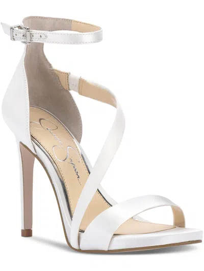 Jessica Simpson Rayli 2 Womens Stilettos Open Toe Evening Sandals In Multi