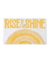Jessica Simpson Rise & Shine Cotton Bath Rug, 20" X 32" In Yellow