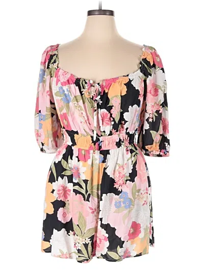 Pre-owned Jessica Simpson Romper In Black