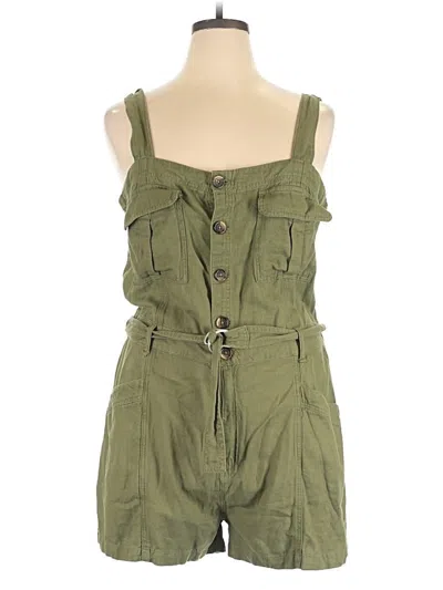 Pre-owned Jessica Simpson Romper In Green