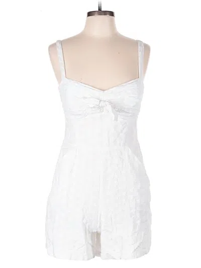 Pre-owned Jessica Simpson Romper In White