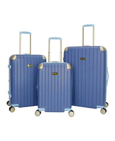 Jessica Simpson Sag Harbor 3-pc. Hardside Spinner Luggage Set In Red