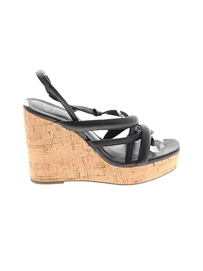 Pre-owned Jessica Simpson Sandals In Black