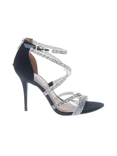 Pre-owned Jessica Simpson Sandals In Black