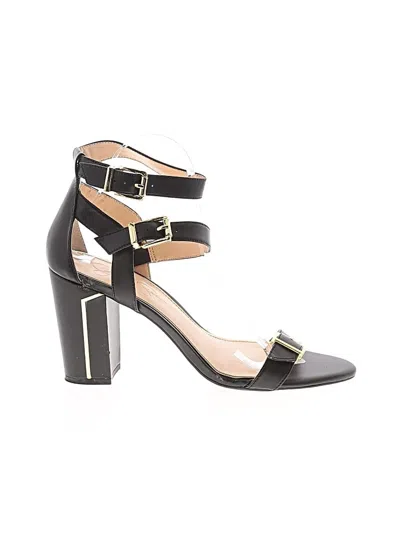 Pre-owned Jessica Simpson Sandals In Black