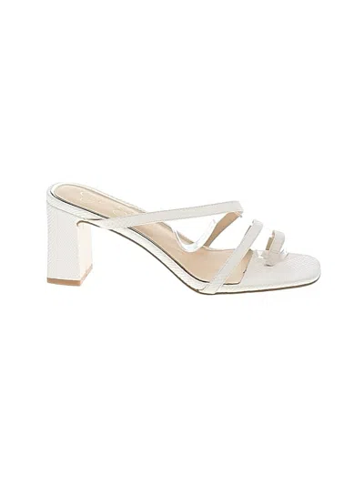 Pre-owned Jessica Simpson Sandals In Ivory