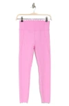 Jessica Simpson Scalloped Edge Leggings In Cyclamen