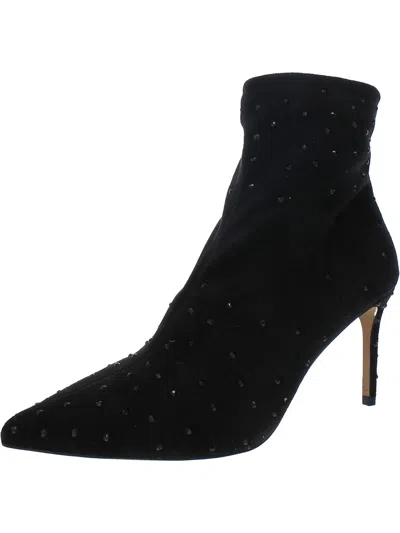 Jessica Simpson Semaja 2 Womens Faux Sude Faux Suede Booties In Black