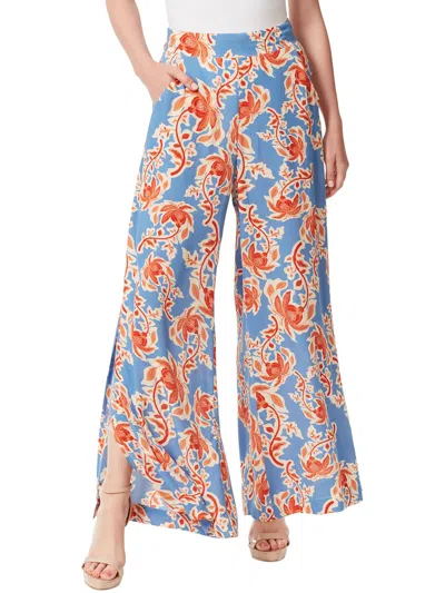 Simpson Pink Floral Stretch Pants