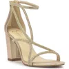 Jessica Simpson Shiny Ankle Strap Sandal
