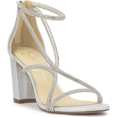 Jessica Simpson Shiny Ankle Strap Sandal