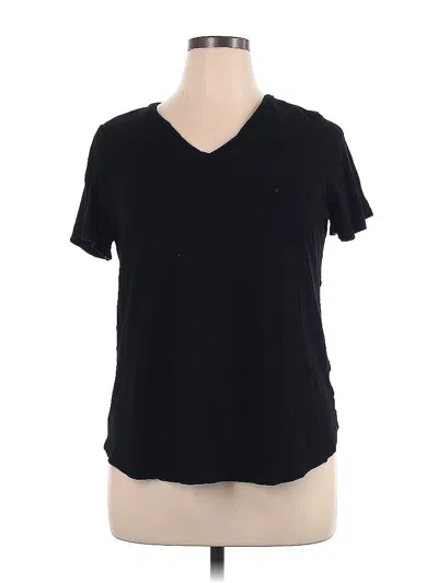 Pre-owned Jessica Simpson Short Sleeve T-shirt In Black