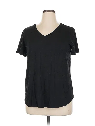 Pre-owned Jessica Simpson Short Sleeve T-shirt In Black