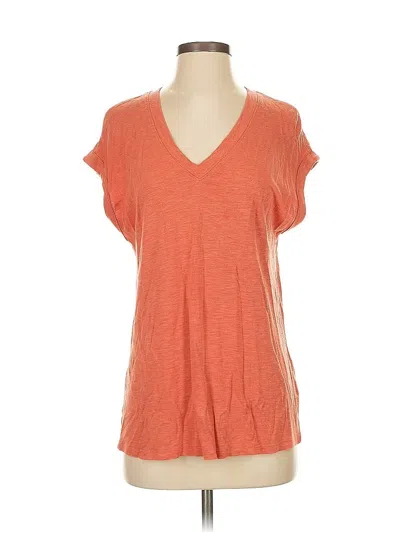 Pre-owned Jessica Simpson Short Sleeve T-shirt In Orange
