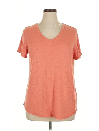 Pre-owned Jessica Simpson Short Sleeve T-shirt In Orange