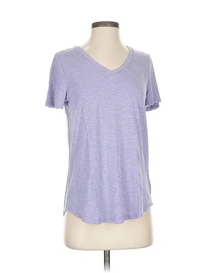 Pre-owned Jessica Simpson Short Sleeve T-shirt In Purple