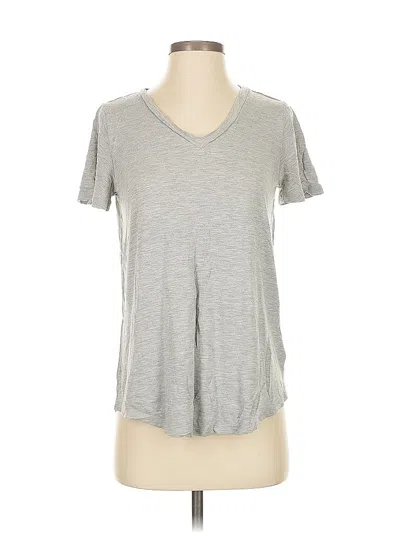Pre-owned Jessica Simpson Short Sleeve T-shirt In Silver
