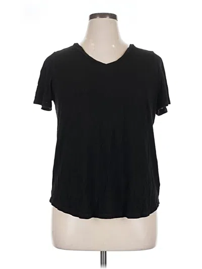 Pre-owned Jessica Simpson Short Sleeve T-shirt In Black