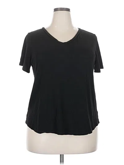 Pre-owned Jessica Simpson Short Sleeve T-shirt In Black