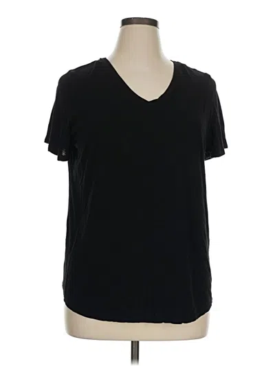 Pre-owned Jessica Simpson Short Sleeve T-shirt In Black