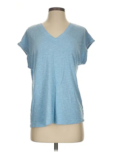 Pre-owned Jessica Simpson Short Sleeve T-shirt In Blue