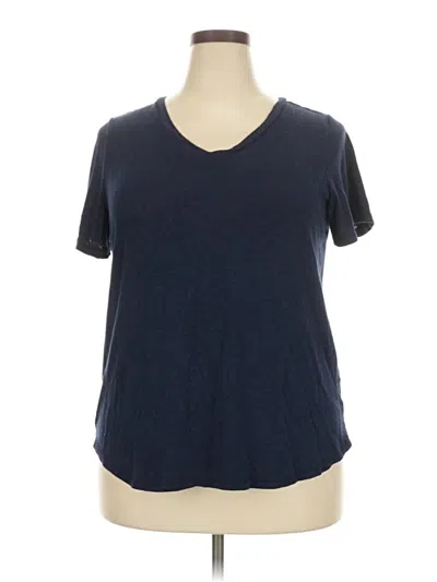 Pre-owned Jessica Simpson Short Sleeve T-shirt In Blue