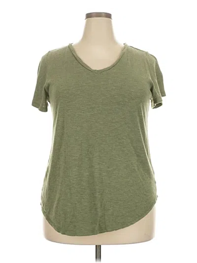 Pre-owned Jessica Simpson Short Sleeve T-shirt In Green