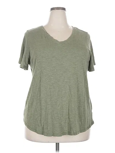 Pre-owned Jessica Simpson Short Sleeve T-shirt In Green