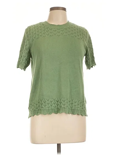 Pre-owned Jessica Simpson Short Sleeve T-shirt In Green